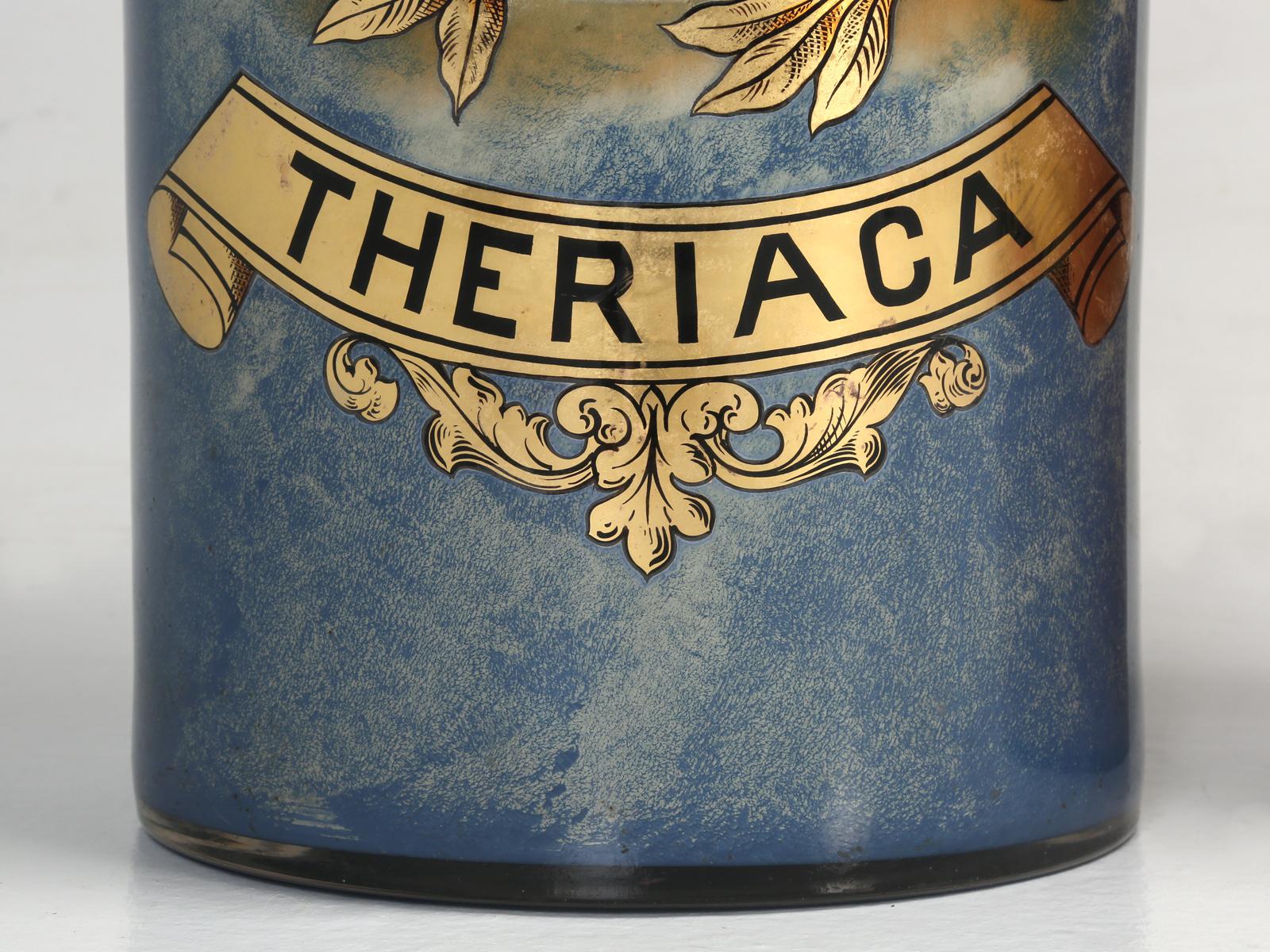 Pair of Huge Antique Apothecary Display Bottles 3