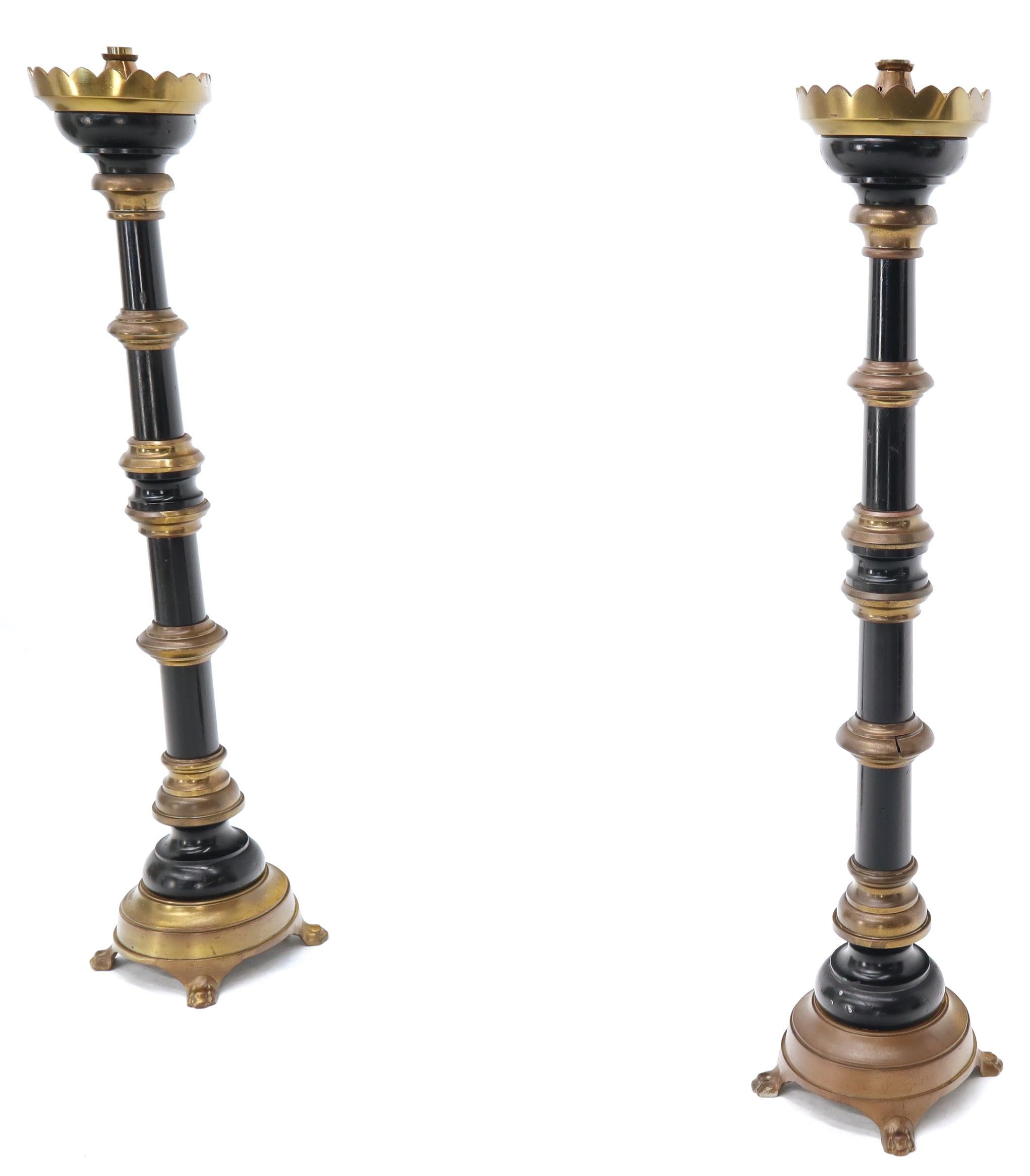 floor candle sticks