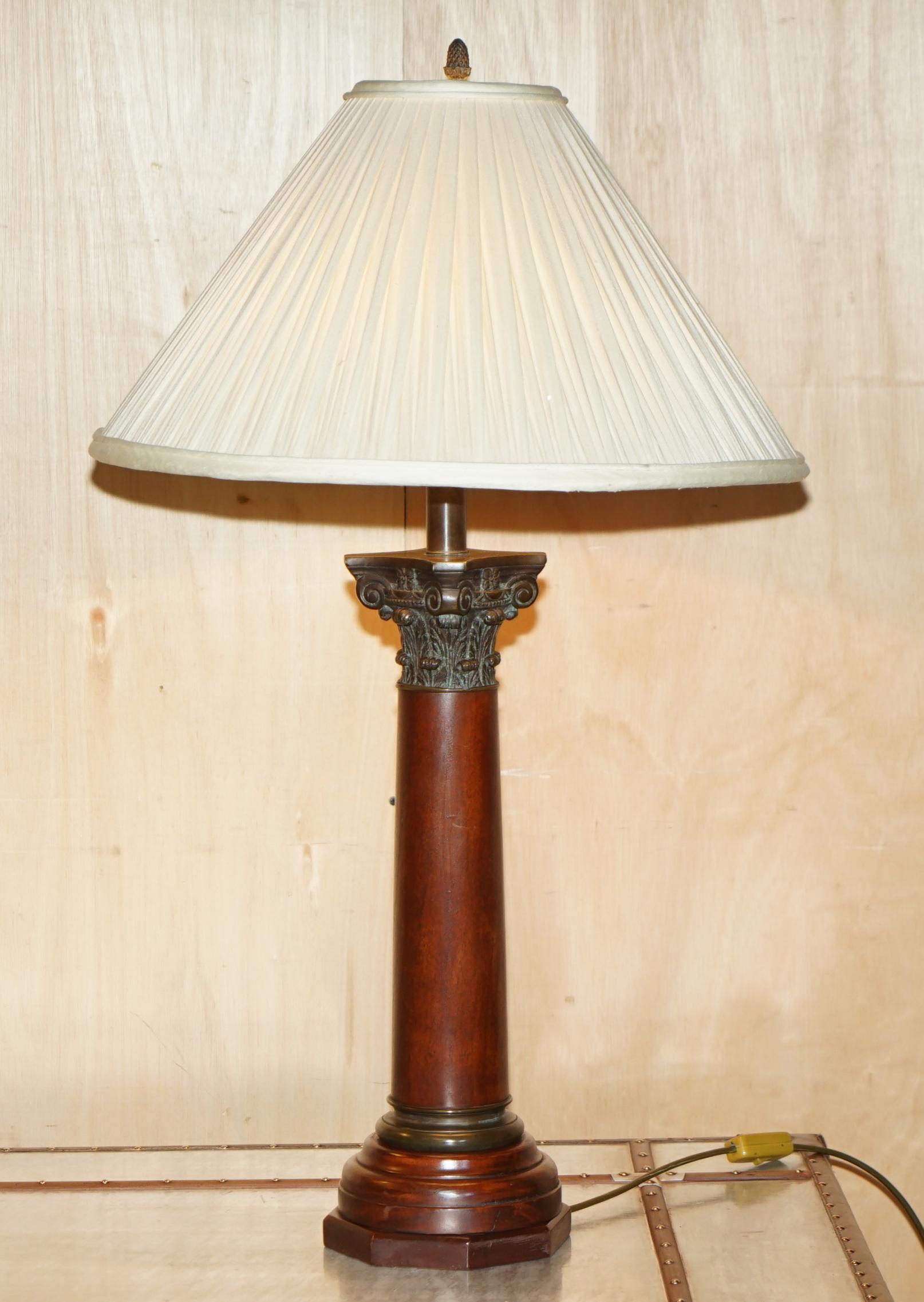 Royal House Antiques

Royal House Antiques is delighted to offer for sale this stunning pair of huge vintage Roman Grand Tour style Corinthian Pillar table lamps 

Please note the delivery fee listed is just a guide, it covers within the M25 only