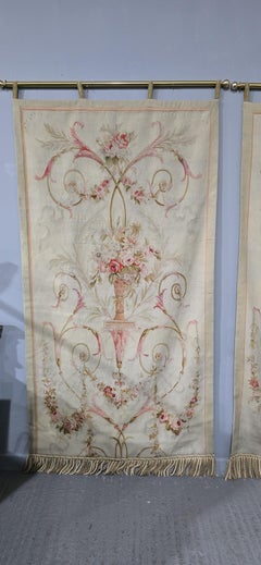 Pair of Huge French Wall Tapestries