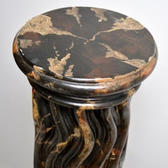 Pair of Huge Marble Effect Columns