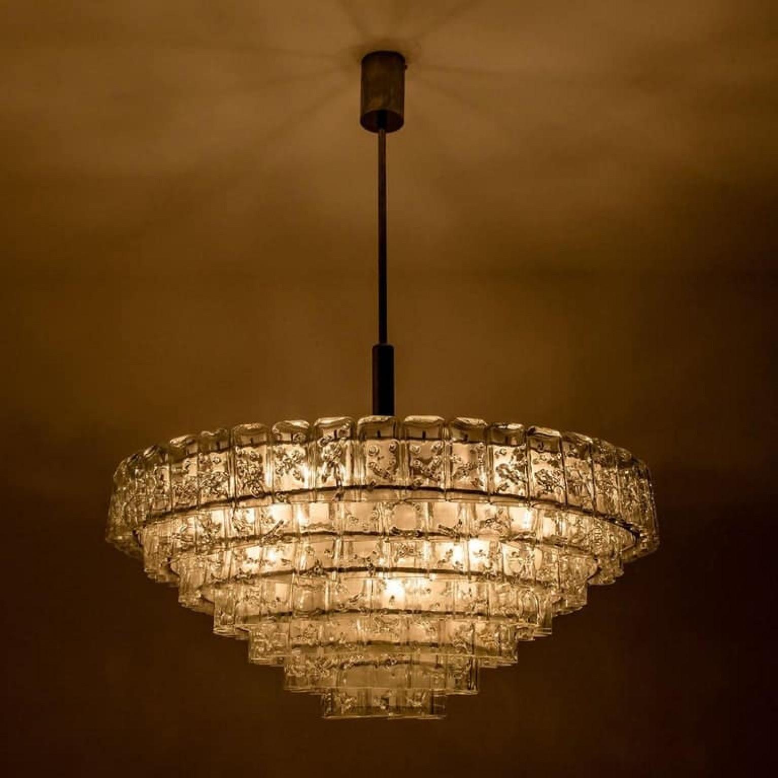 Coppia di enormi lampade da sala da ballo giganti XXL, anni '70 in vendita 3