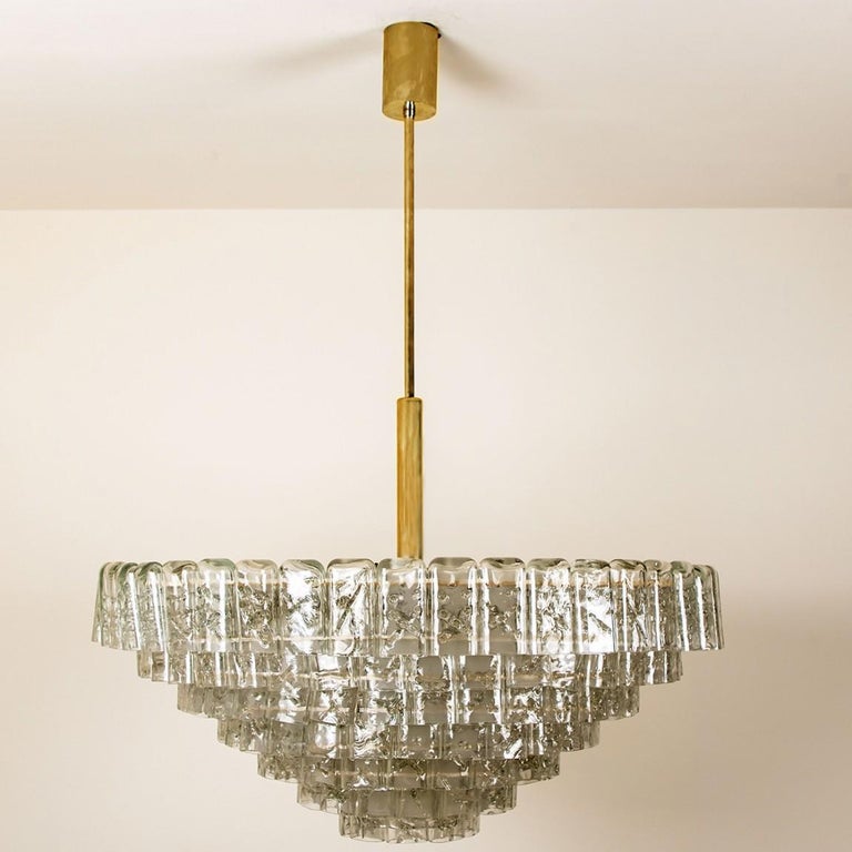 Pair of Huge XXL Giant Ballroom Light Fixtures, 1970s For Sale at