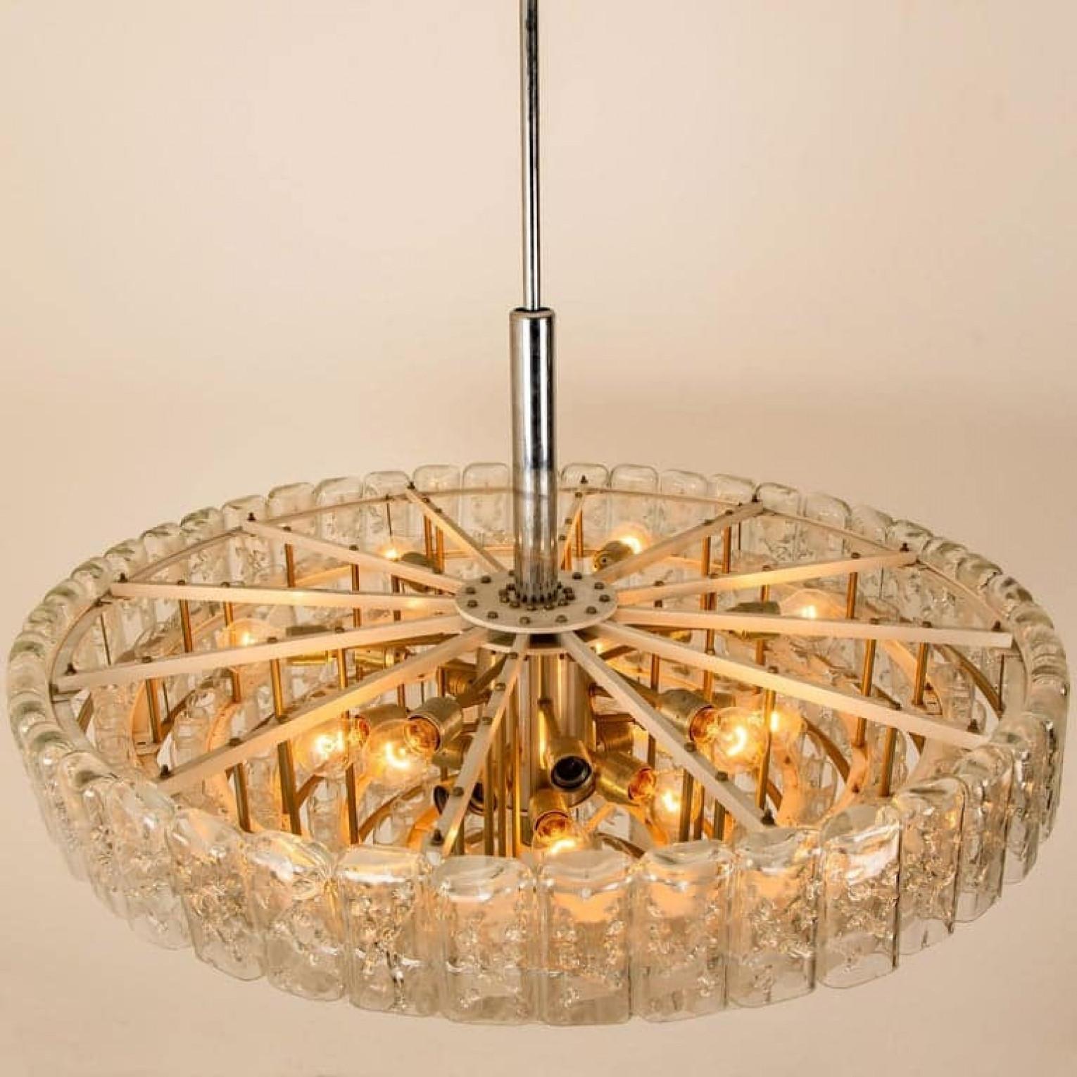 Coppia di enormi lampade da sala da ballo giganti XXL, anni '70 in vendita 4