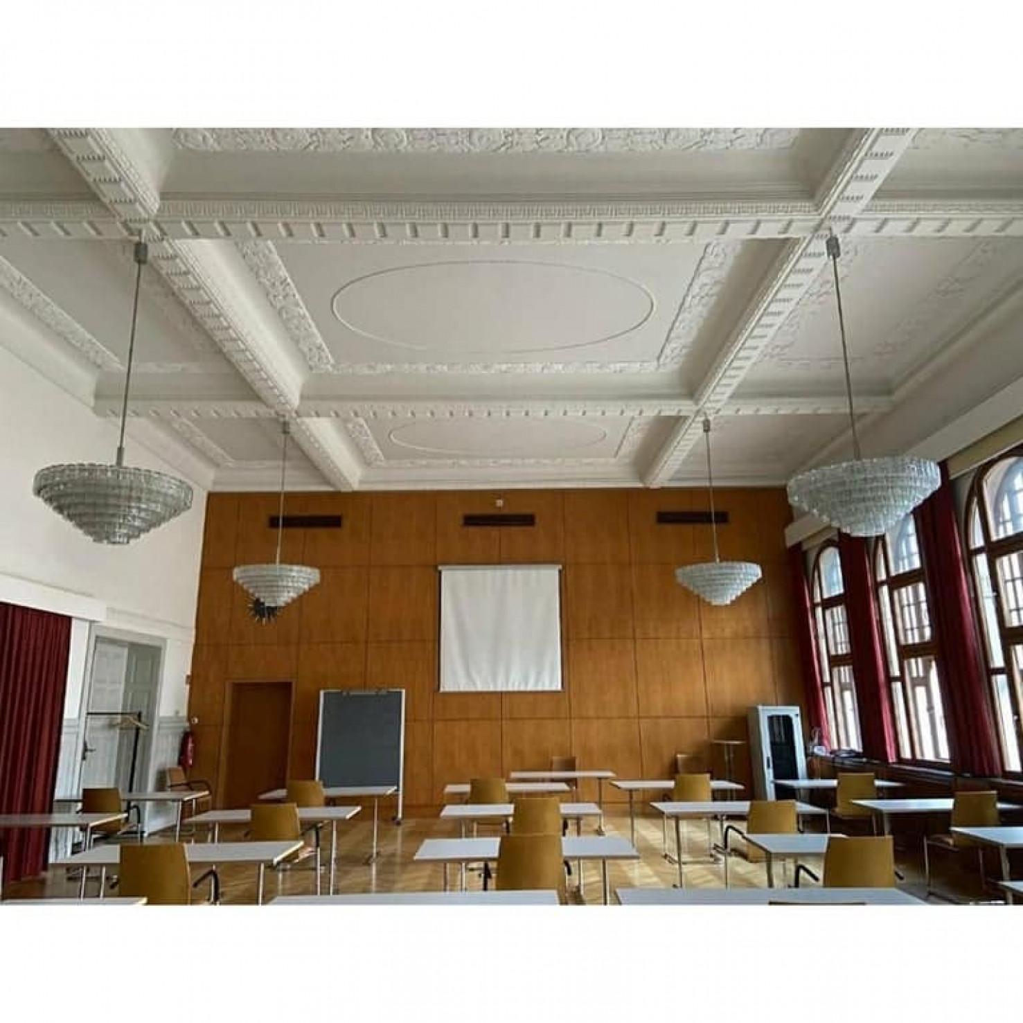 Coppia di enormi lampade da sala da ballo giganti XXL, anni '70 in vendita 6