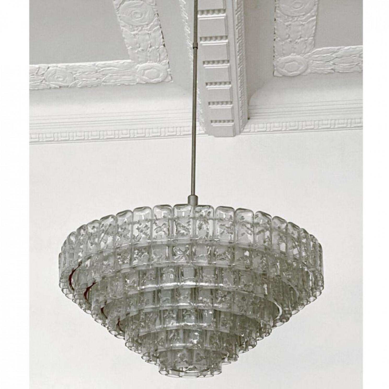 Coppia di enormi lampade da sala da ballo giganti XXL, anni '70 in vendita 7