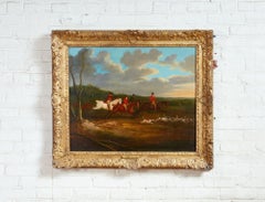 Paar Hunt-Gemälde, die Henry Alken zugeschrieben werden