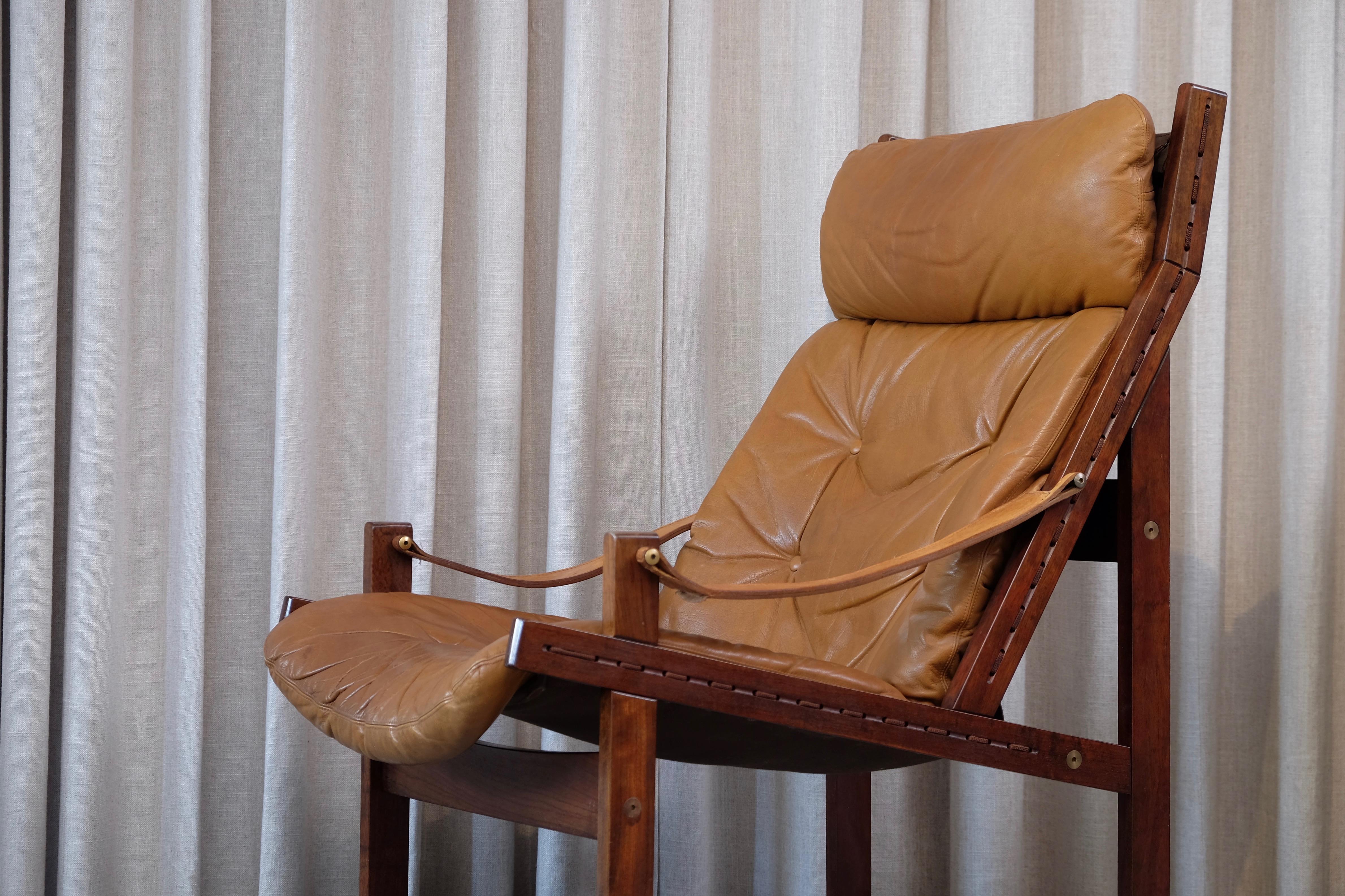 Pair of Hunter Easy Chairs by Torbjørn Afdal, 1960s 3