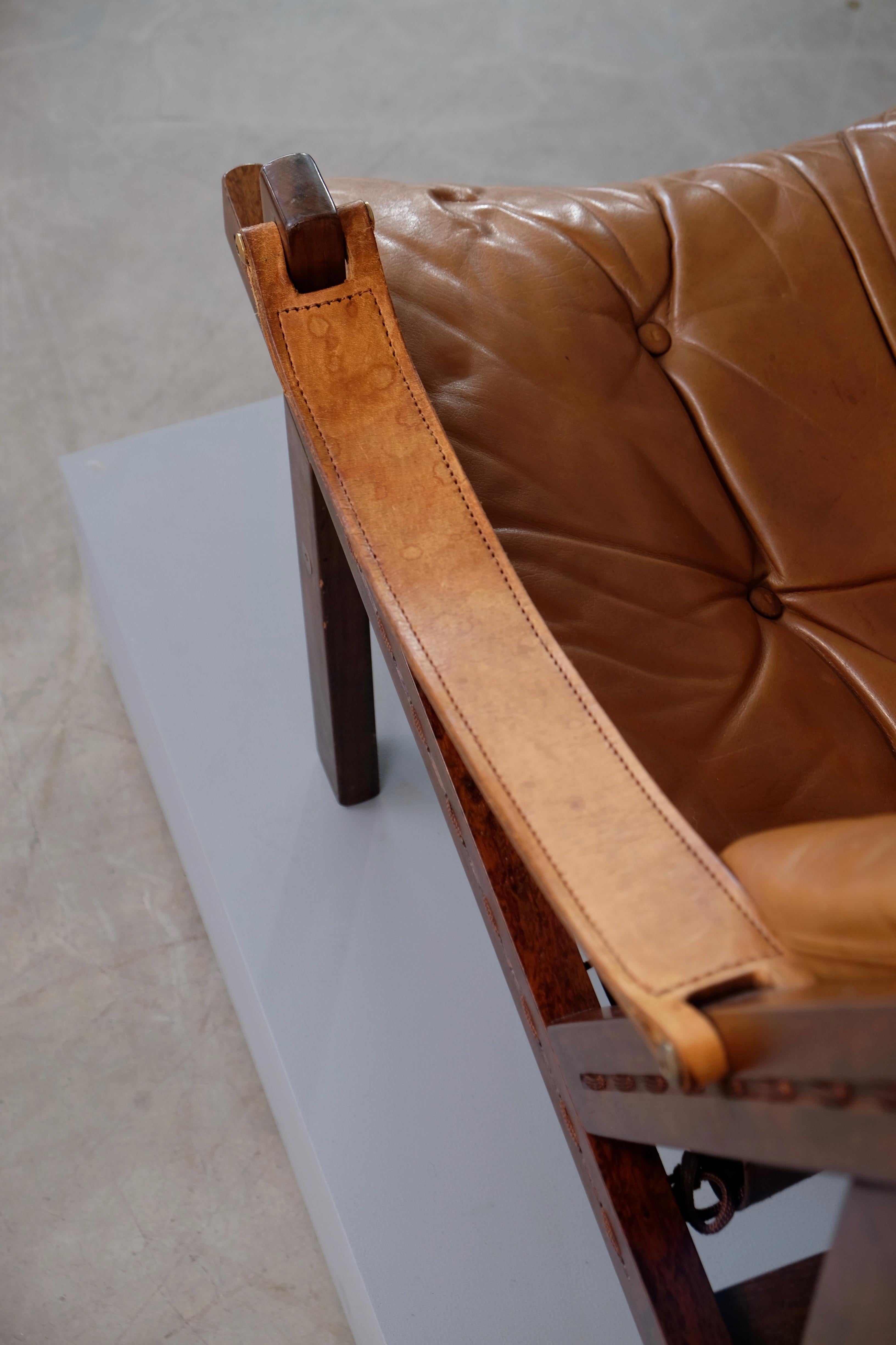 Pair of Hunter Easy Chairs by Torbjørn Afdal, 1960s 7