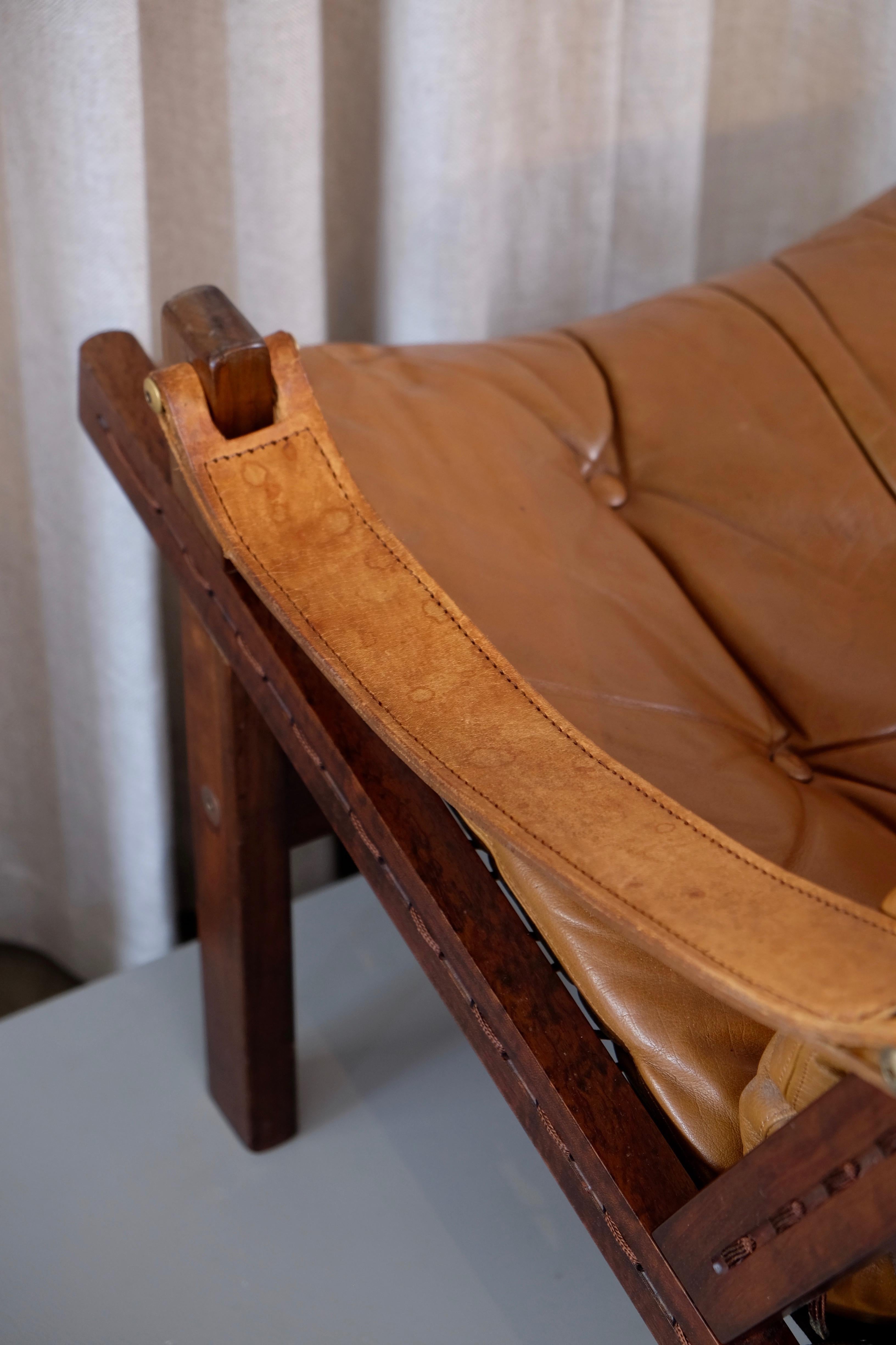 Mid-20th Century Pair of Hunter Easy Chairs by Torbjørn Afdal, 1960s