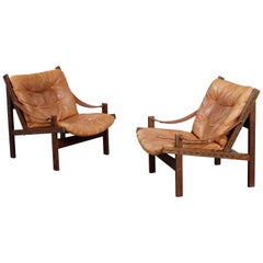 Pair of Hunter Easy Chairs by Torbjørn Afdal, 1960s