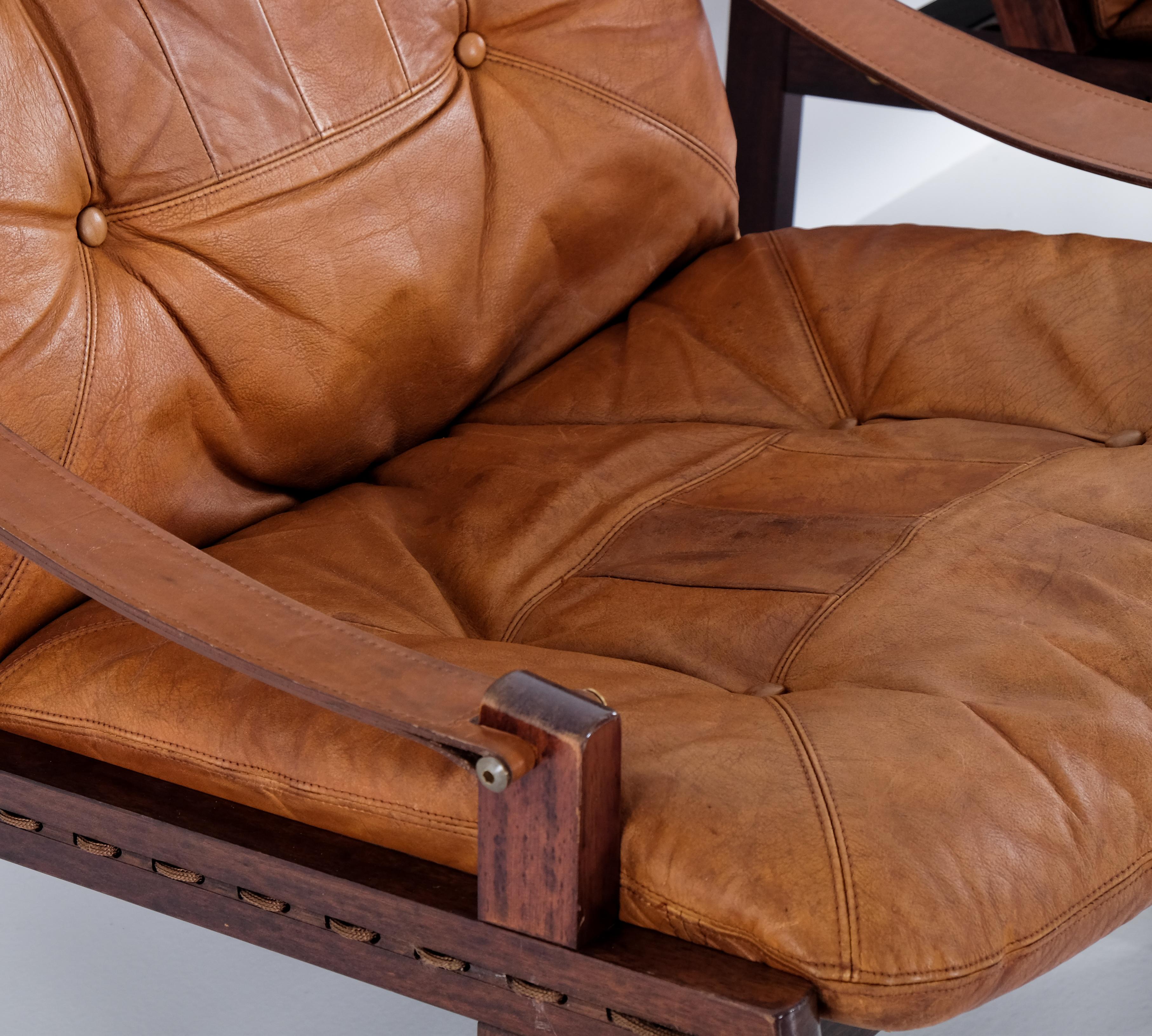 Paar 'Hunter' Sessel von Torbjørn Afdal, 1970er Jahre im Angebot 3