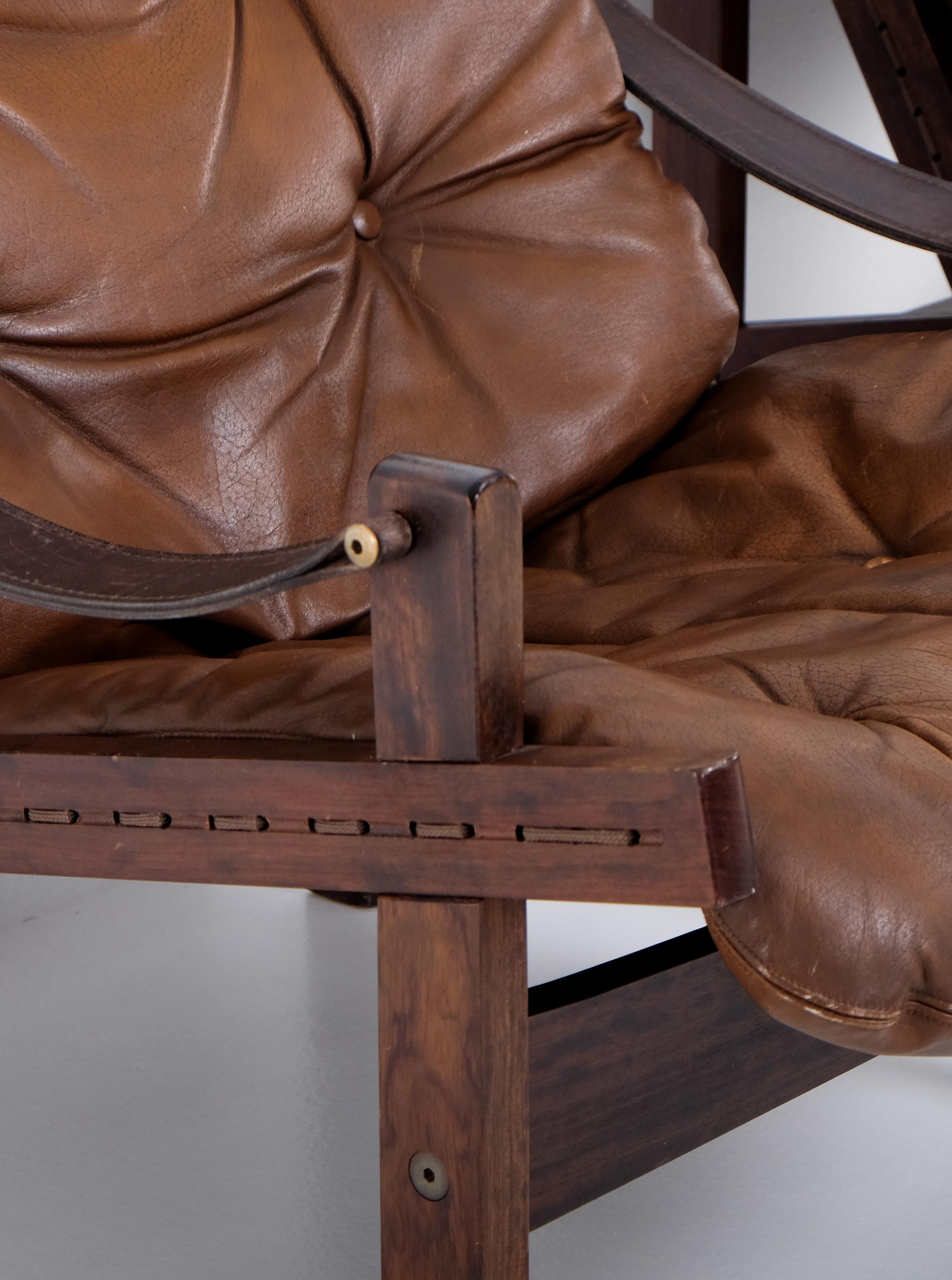 Paire de fauteuils Hunter Easy Chairs par Torbjørn Afdal, 1970 en vente 2