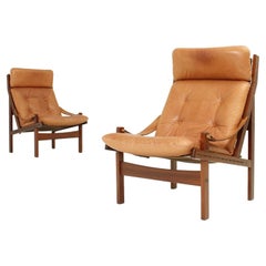 Pair of Hunter Lounge Chairs by Torbjørn Afdal, Norway