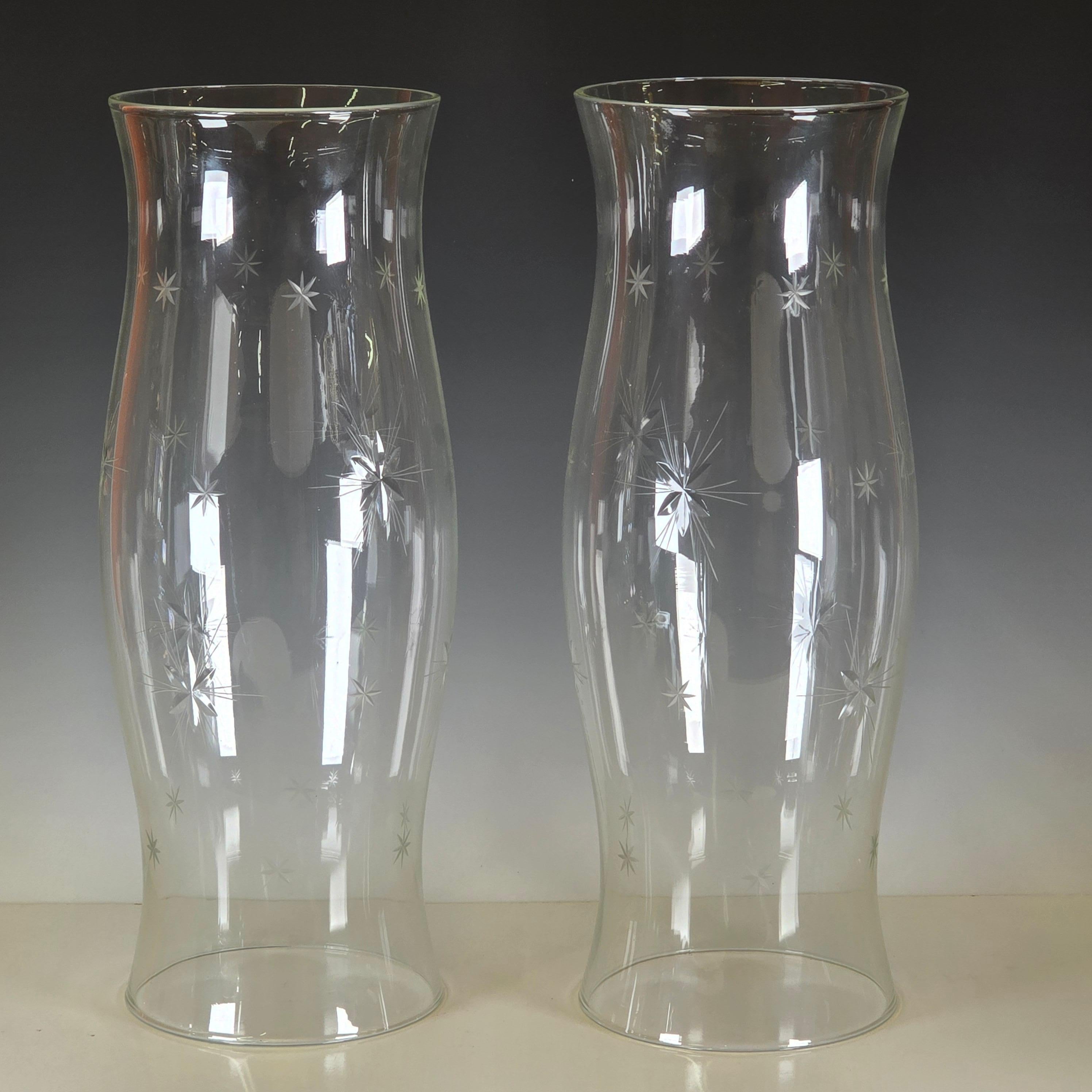 American Pair of Hurricanes with Cut and Polished Stars For Sale