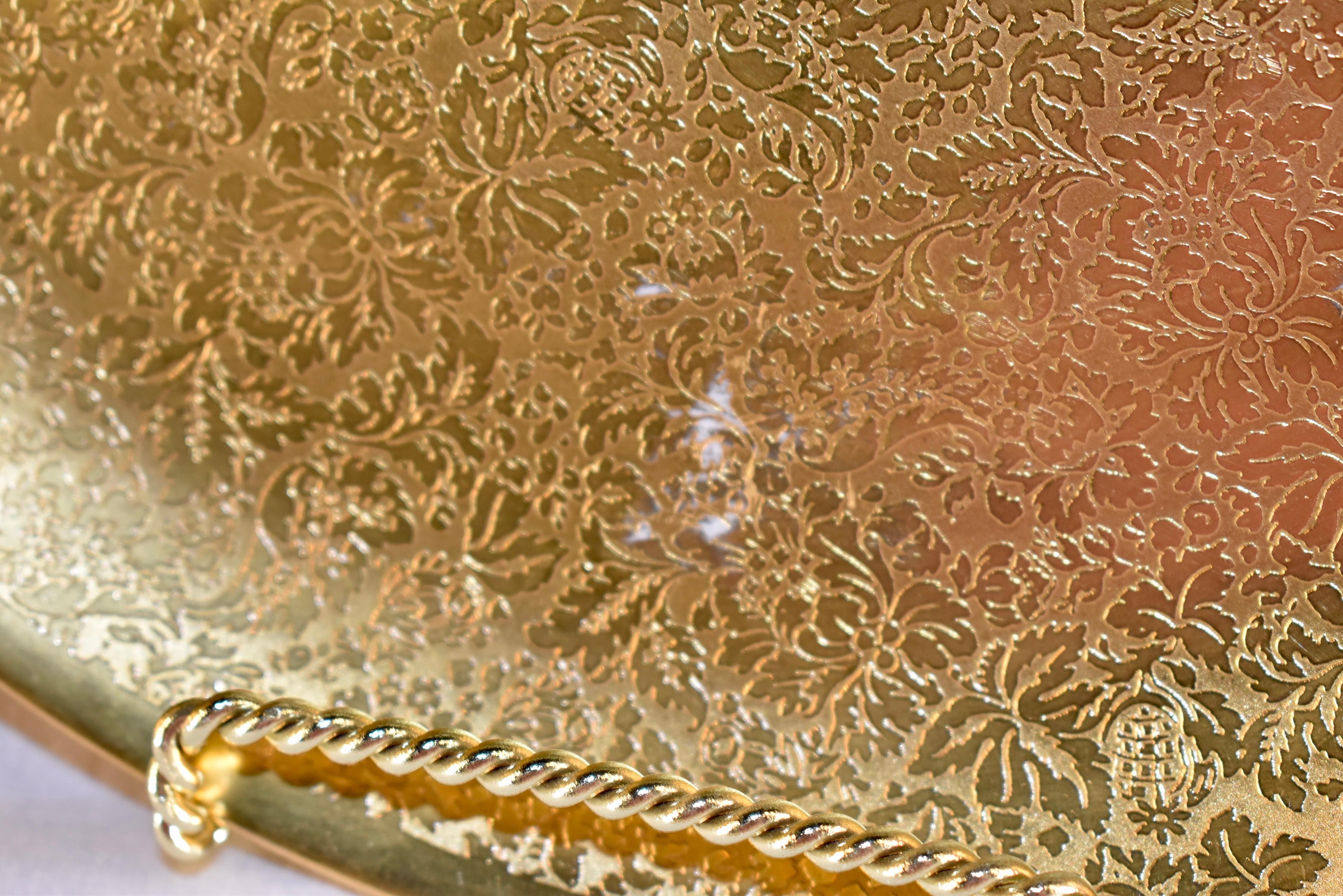 Pareja de Platos de Oro Hutschenreuther, circa 1925 - 1939 en venta 2