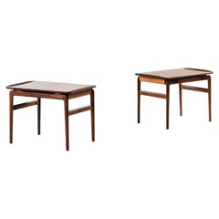 Paar Hvidt & Mølgaard-Nielsen Beistelltische aus Palisanderholz, 1960er Jahre