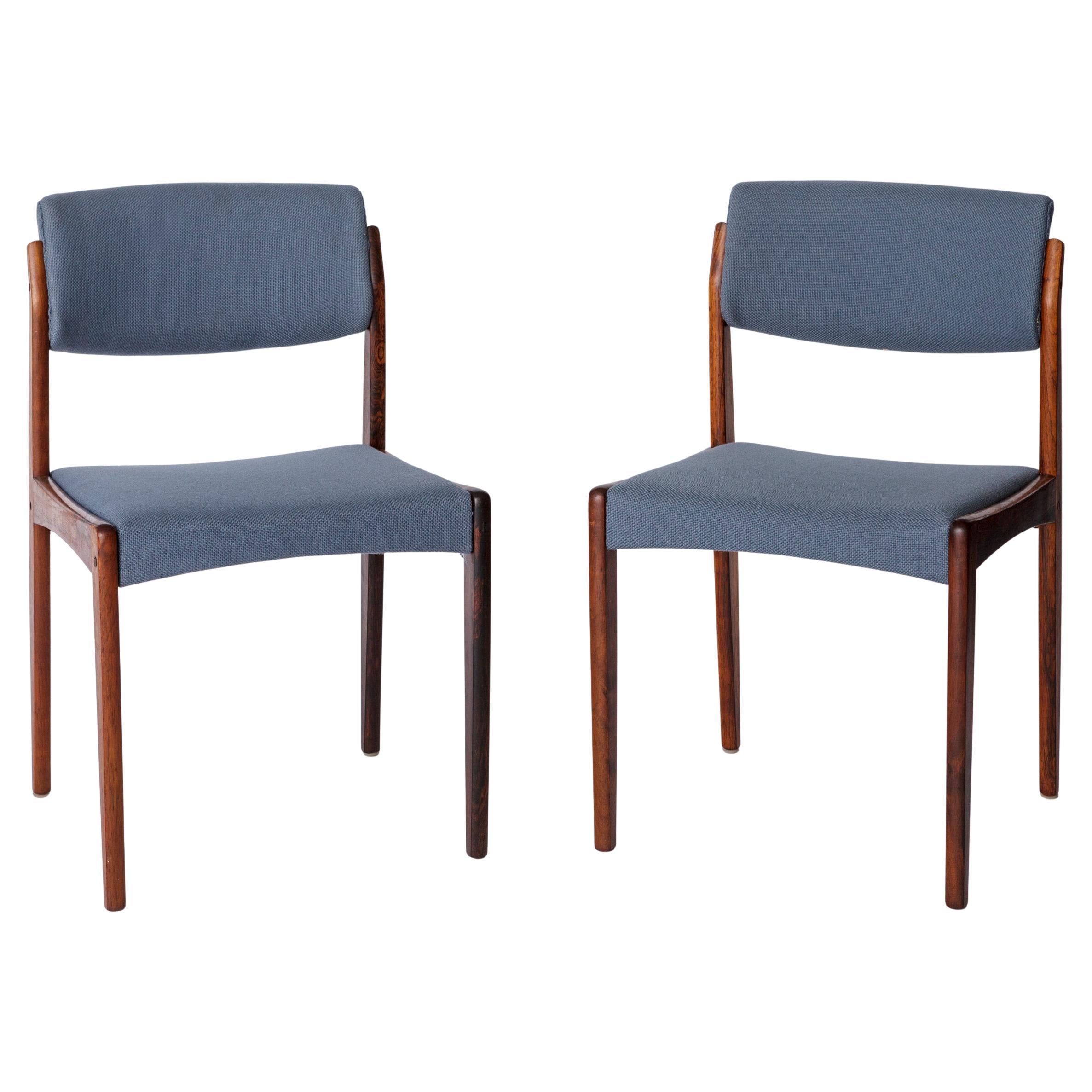 Pair of H.W. Klein Rosewood Dining Chairs for Bramin – Danish Modern, 1960s