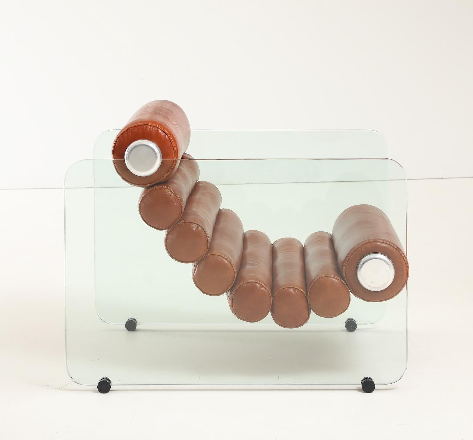 Coppia di poltrone a catena 