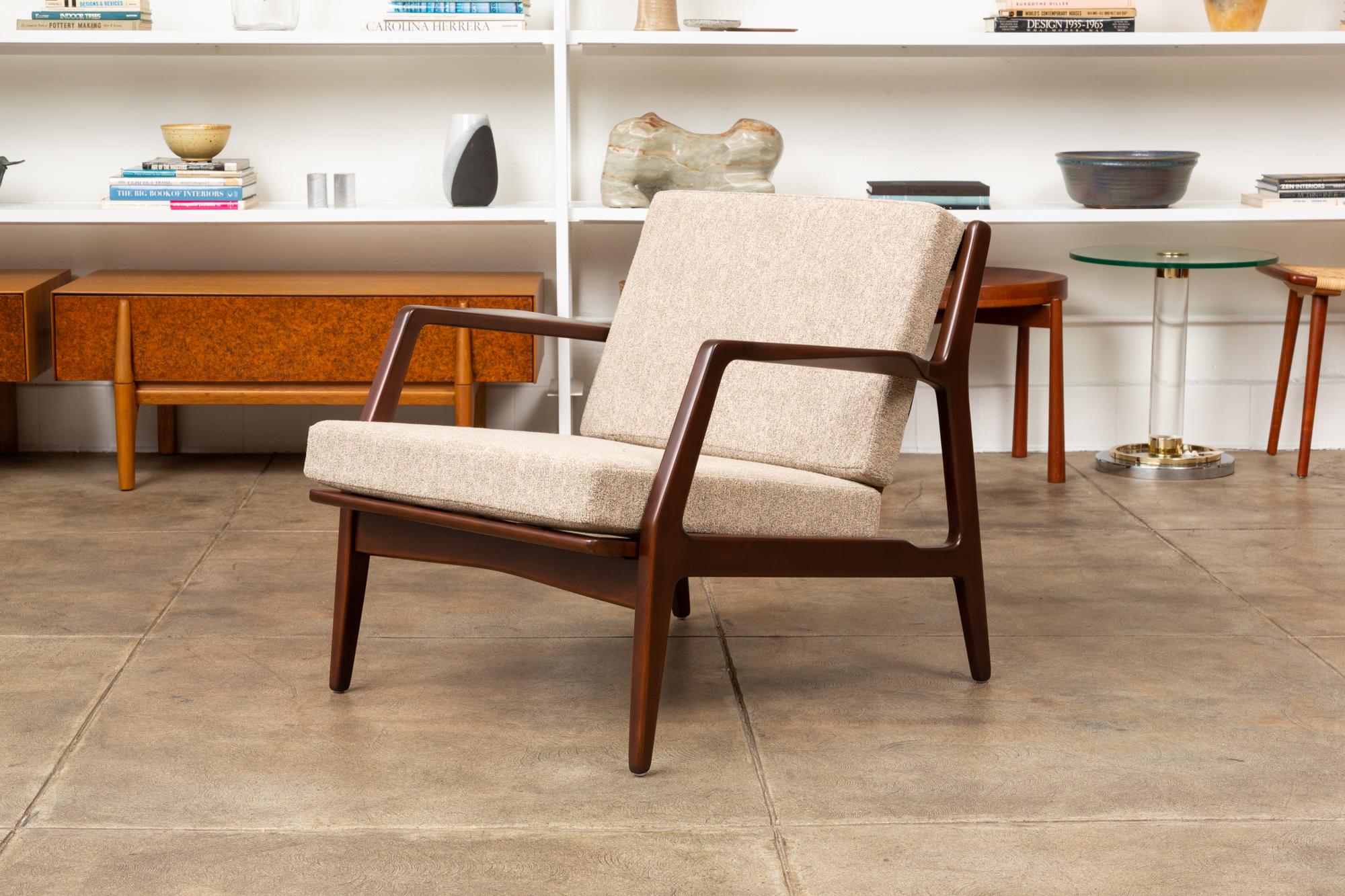Danish Pair of Ib Kofod-Larsen Lounge Chairs