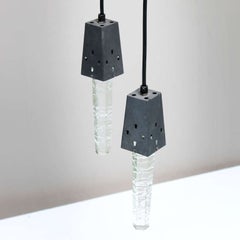 Pair of Icicle Lamps from Denmark