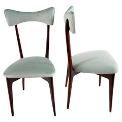 Pair of Ico and Luisa Parisi Dining Chairs by Ariberto Colombo, 1952
