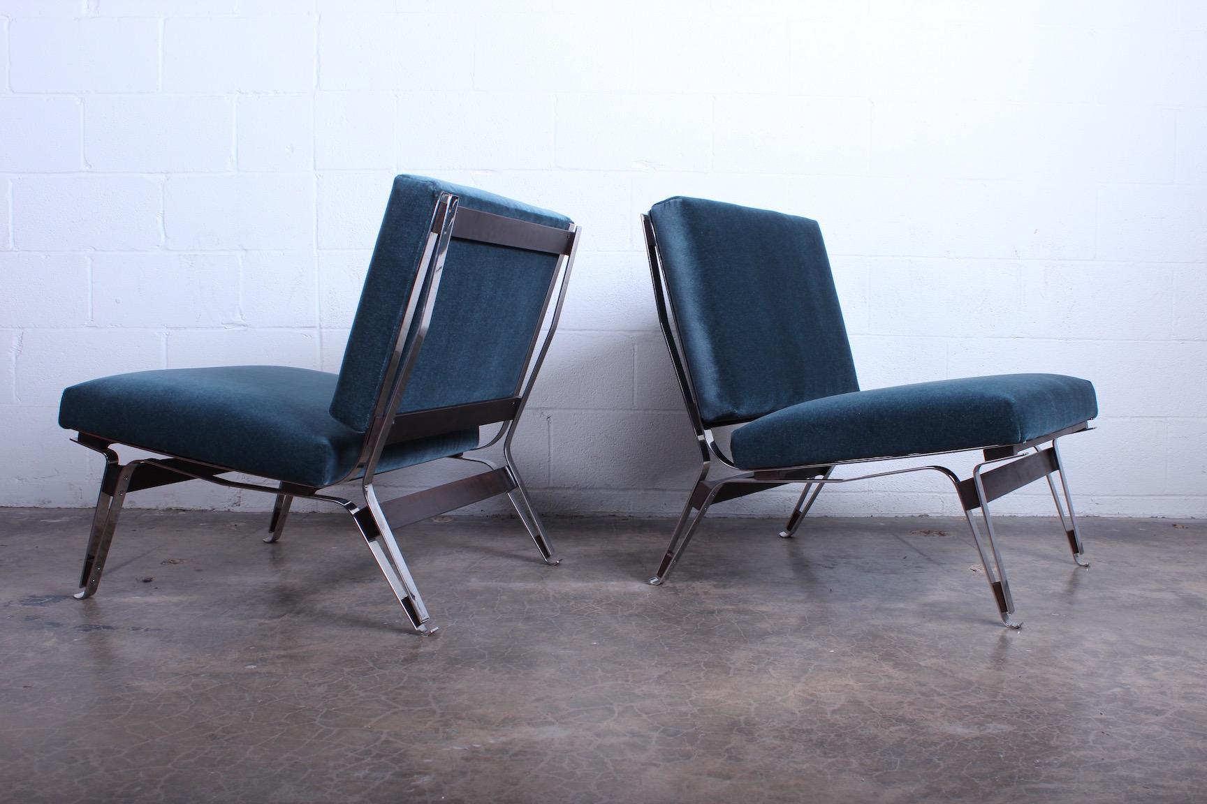 Pair of Ico Parisi 856 Lounge Chairs for Cassina 5
