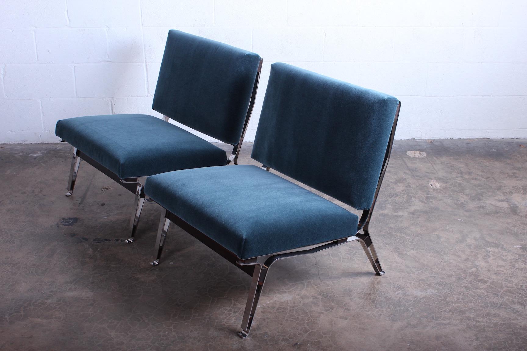 Pair of Ico Parisi 856 Lounge Chairs for Cassina 9