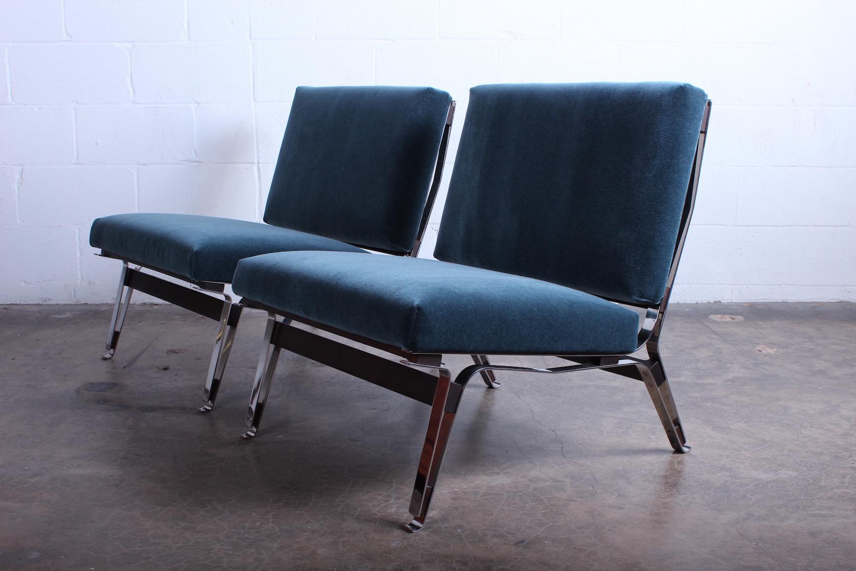 Pair of Ico Parisi 856 Lounge Chairs for Cassina 10
