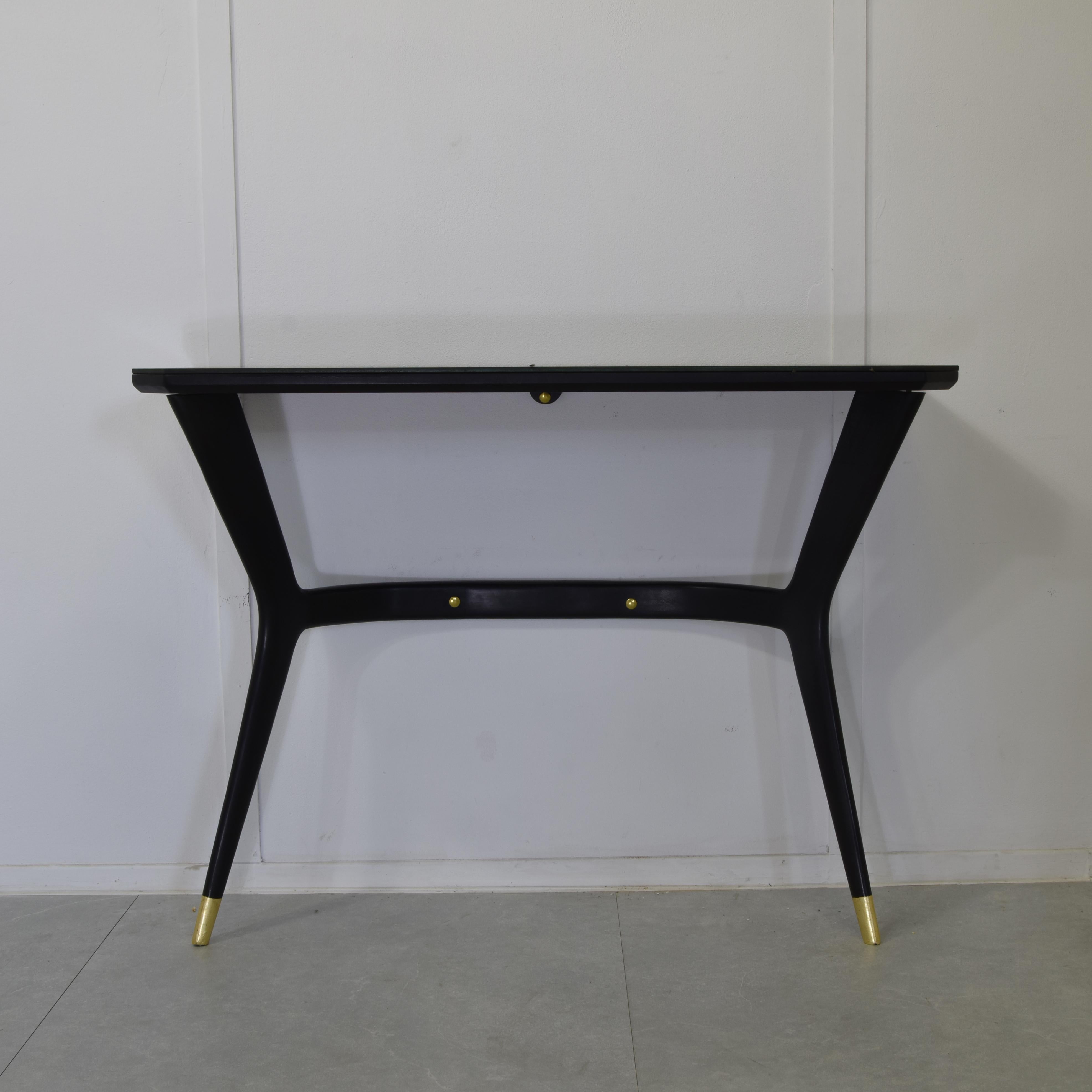 Pair of Ico Parisi consolle 1950s In Good Condition For Sale In bari, IT