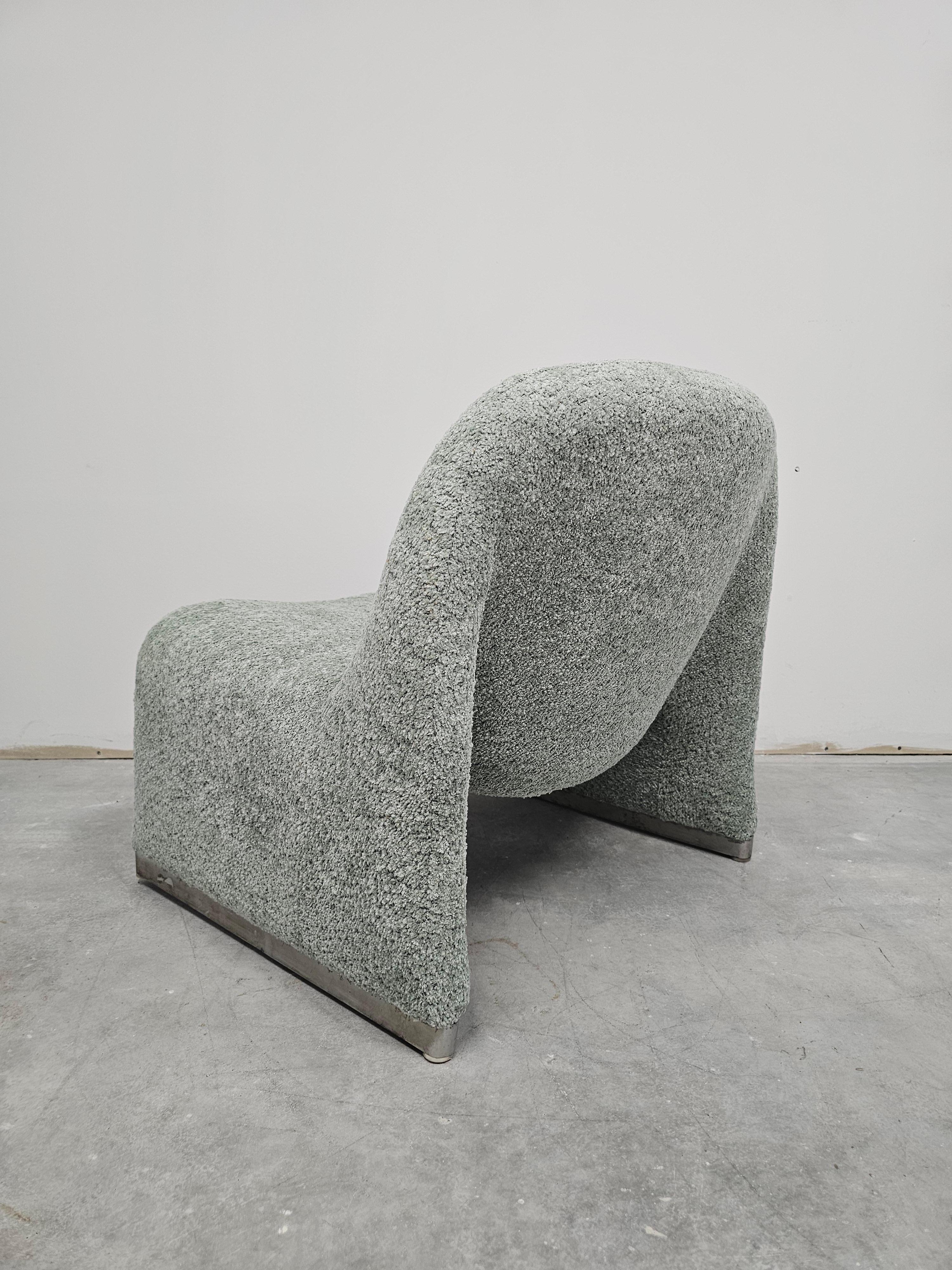 Paire de chaises emblématiques Alky conçues par Giancarlo Piretti pour Artifort en vente 4
