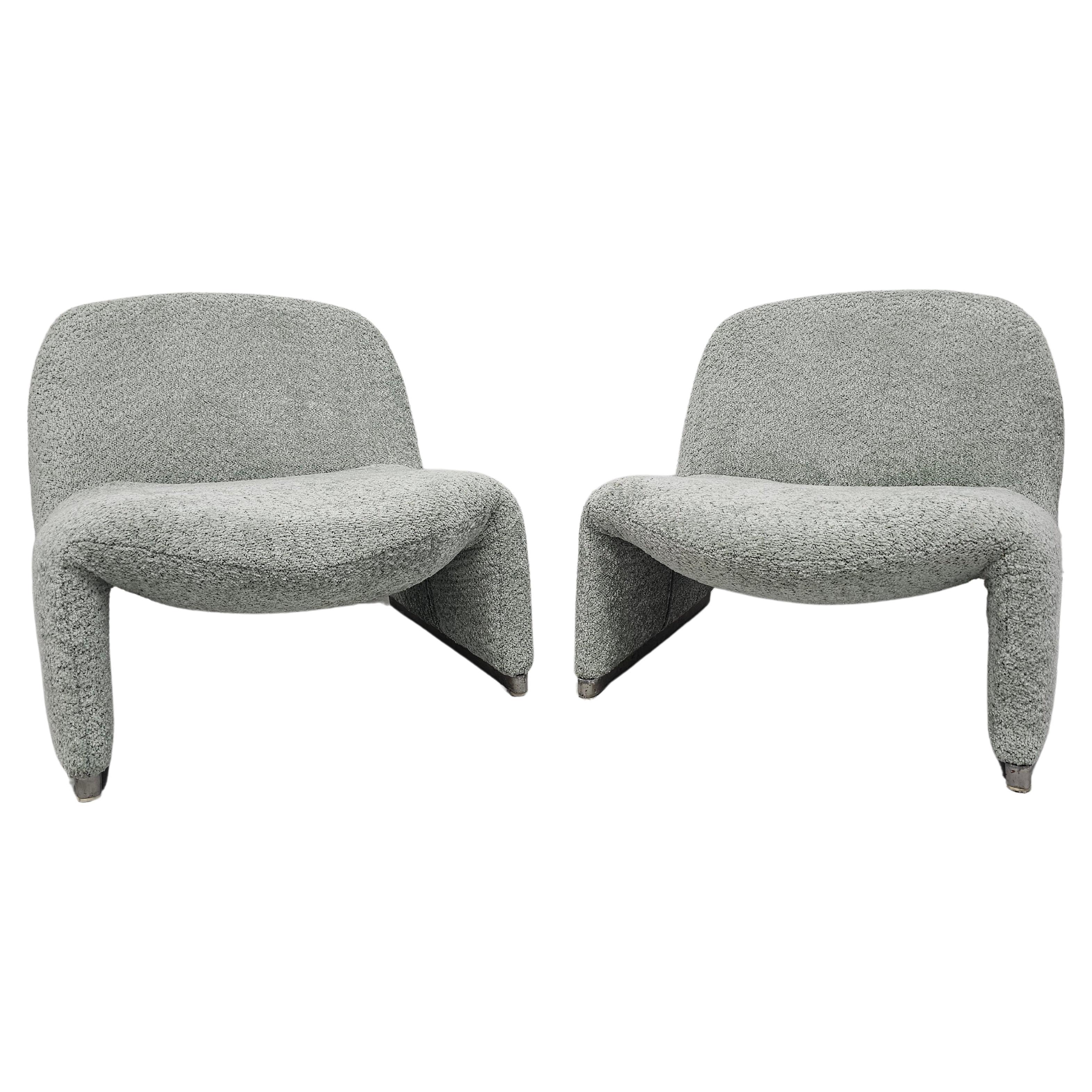 Pair of Iconic Alky Chairs designed by Giancarlo Piretti for Artifort