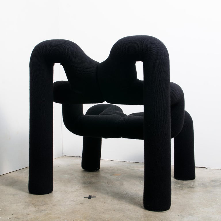 Pair of Iconic Armchairs by Terje Ekstrom, Norway, 1970s at 1stDibs