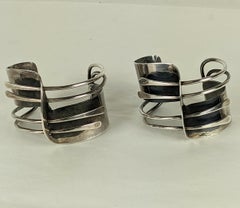 Coppia di polsini iconici di Art Smith Modernette