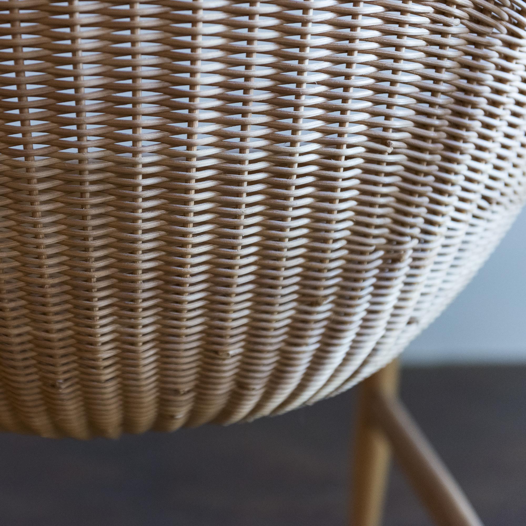 Ash Pair of Iconic Basket Chairs by Nanna Ditzel, Denmark, 1950s