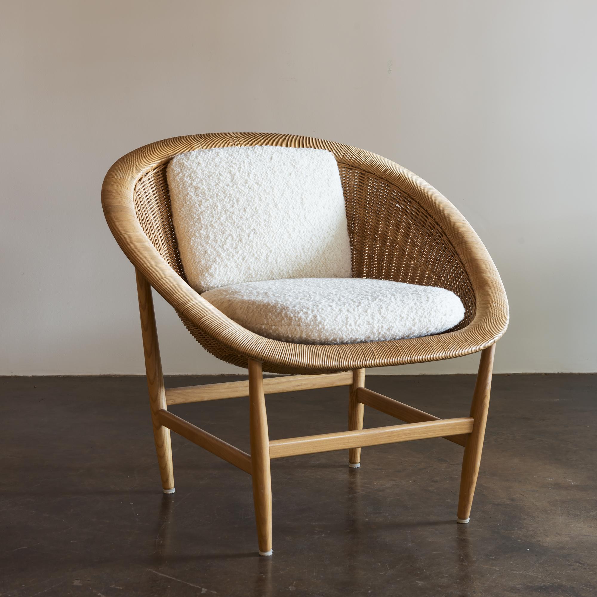 Pair of Iconic Basket Chairs by Nanna Ditzel, Denmark, 1950s 2