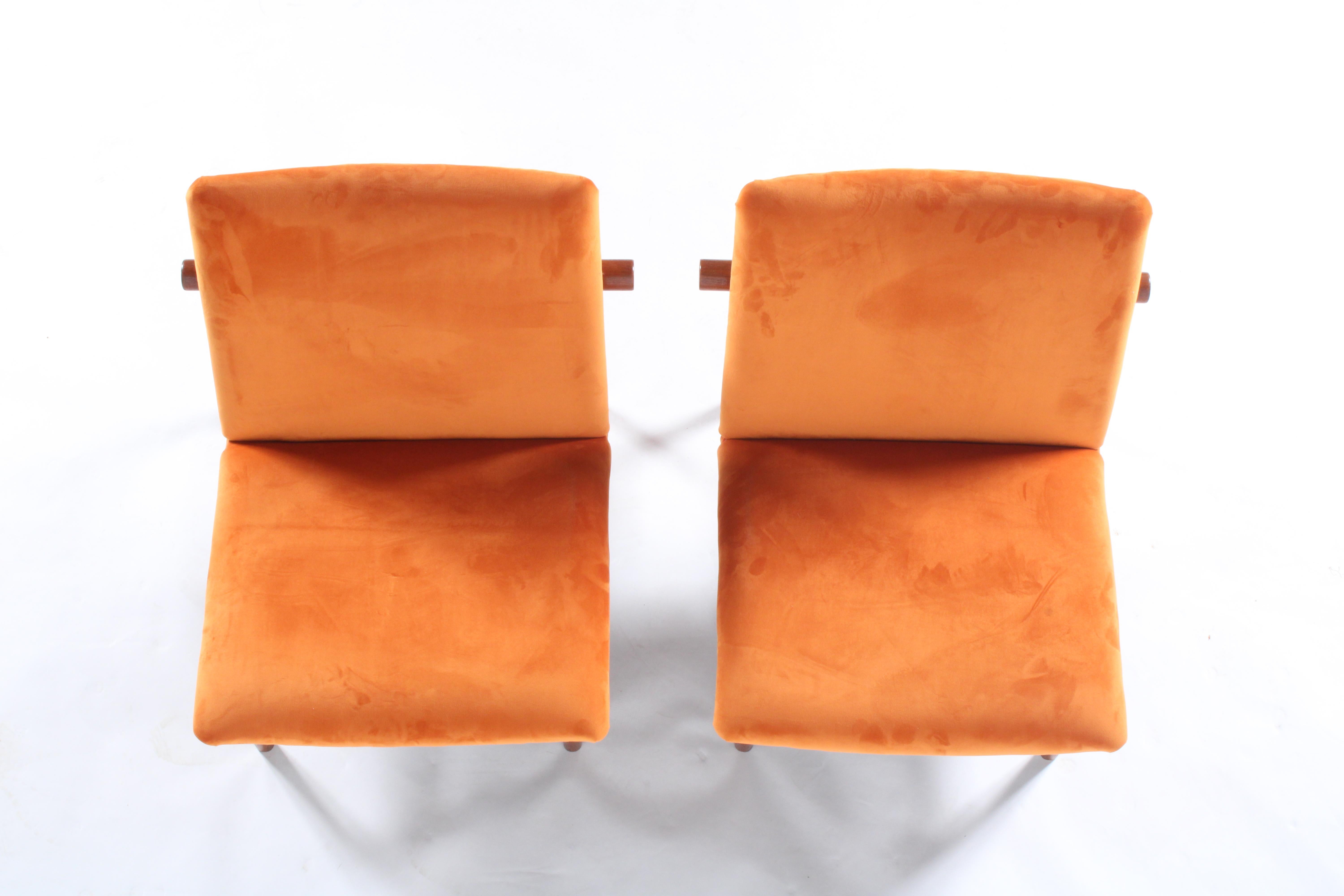 Mid-Century Modern Pair of Iconic Danish Design Japan Chairs by Finn Juhl for France & Daverkosen