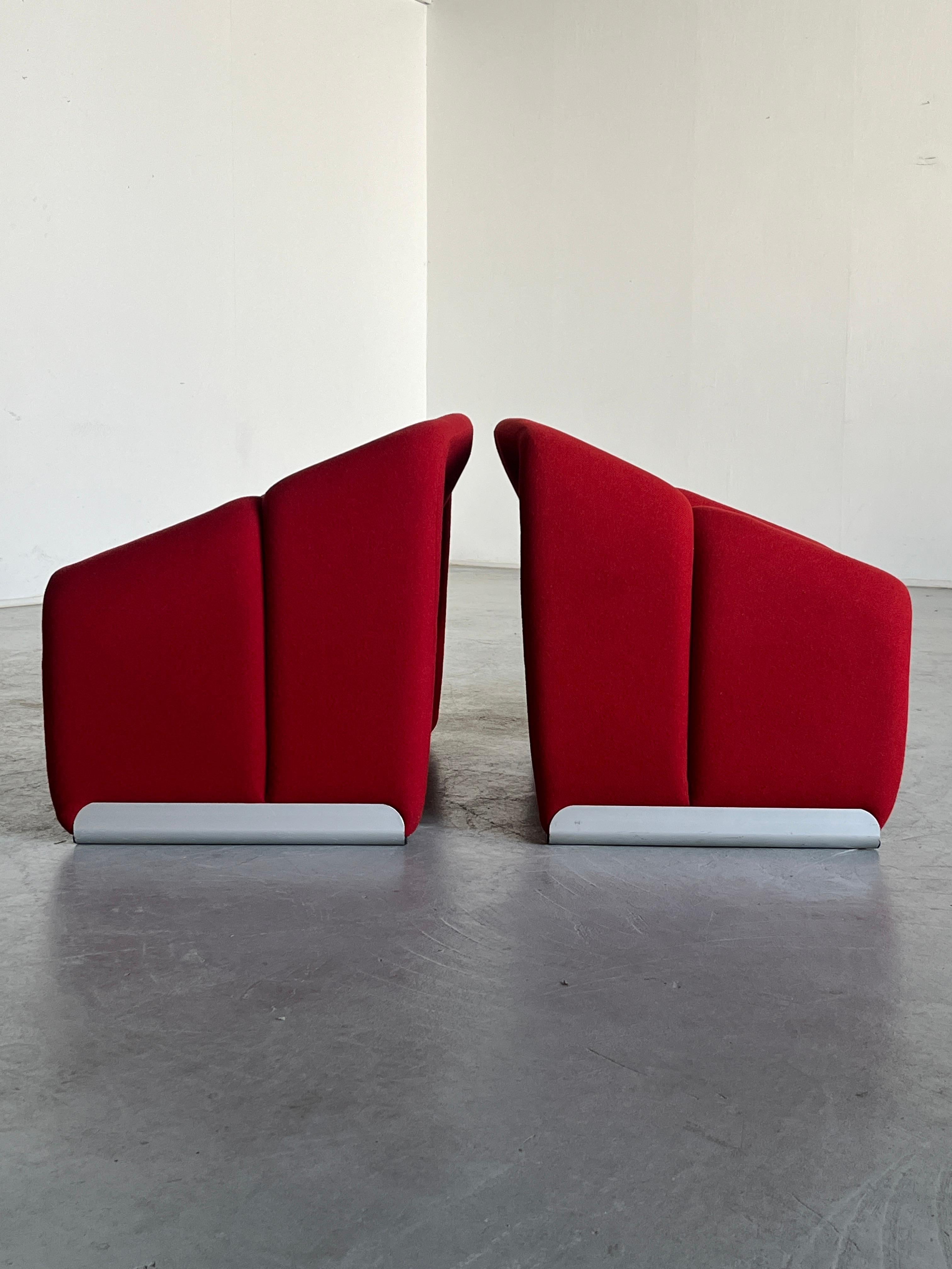 Paire de chaises iconiques F598 'Groovy' par Pierre Paulin pour Artifort, années 1980 en vente 1