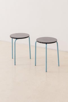 Mid-Century Modern Glass House Stools by Lina Bo Bardi, 1951