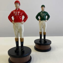 Pair of Iconic Jockey Motife Bottle Openers from NYC's 21 Club