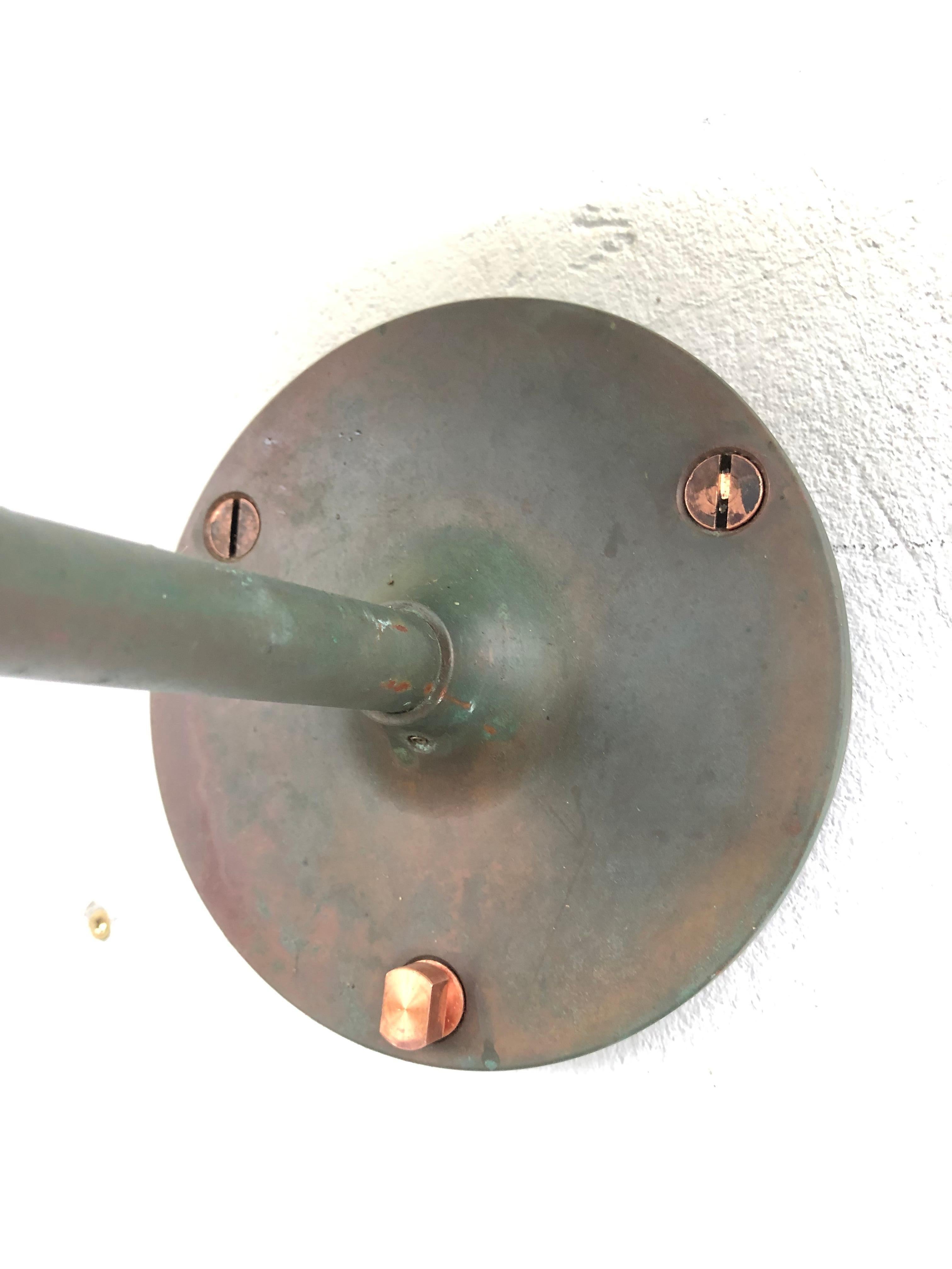 Pair of Iconic Poul Henningsen Copper Wall Lamps by Louis Poulsen of DK 3