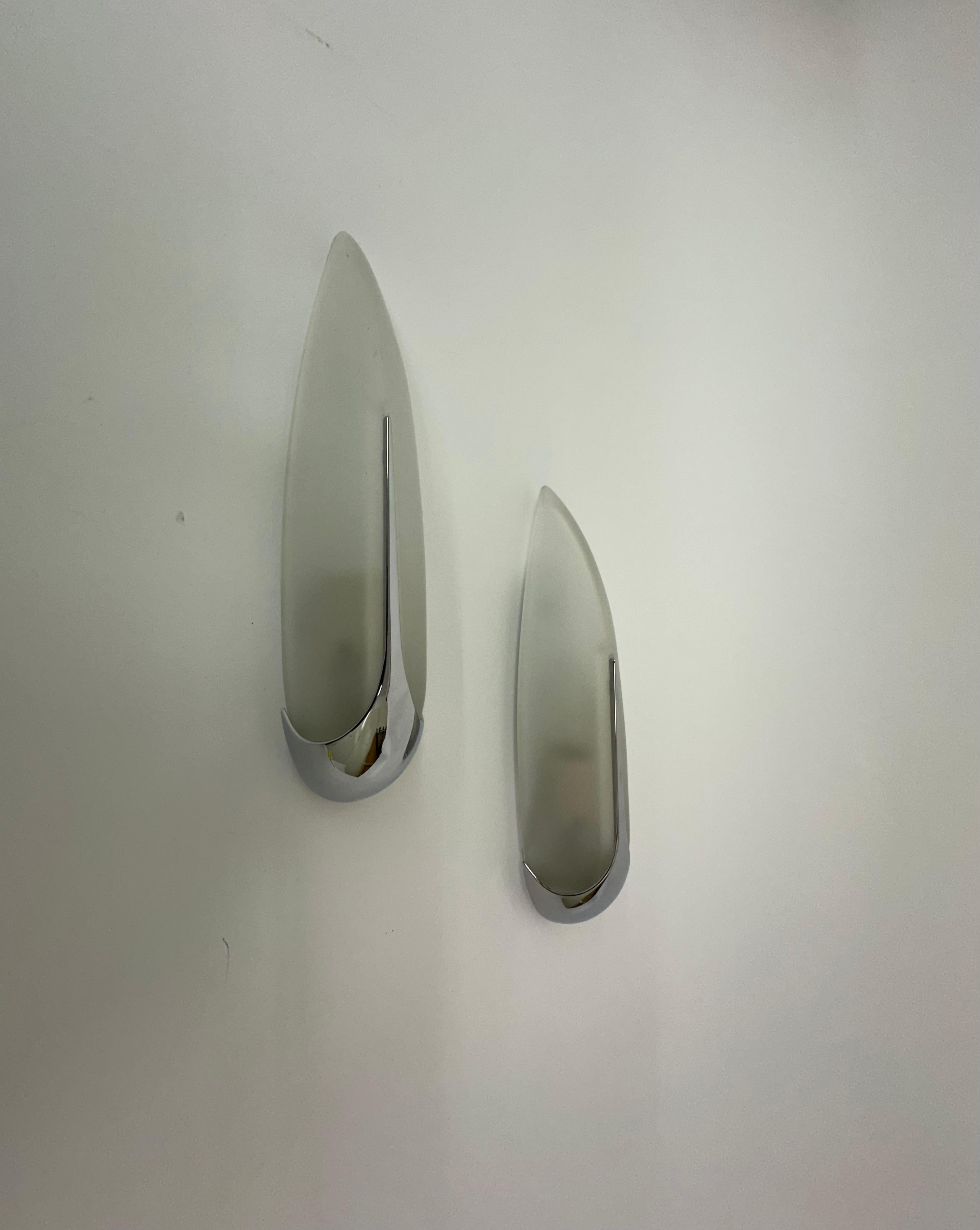 Pair of Idearte Sconces wall lamps Spain 1980’s For Sale 4