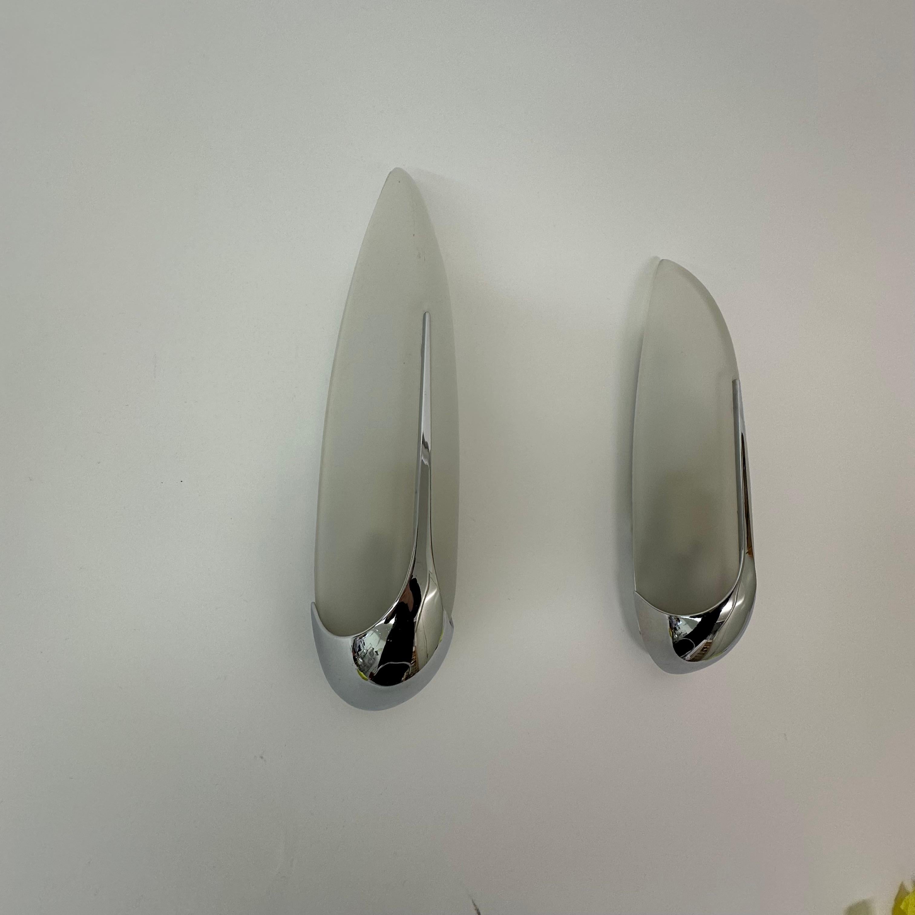 Pair of Idearte Sconces wall lamps Spain 1980’s For Sale 1