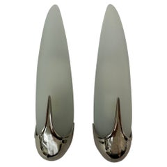 Coppia di lampade da parete Idearte Sconces Spagna anni '80