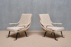 Pareja de Sillones Ignazia Gardella 'Digamma' en Tweed Métaphores Beige, 2025