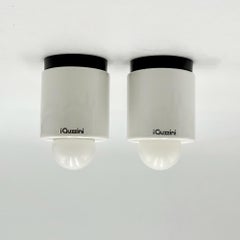 Pair of iGuzzini Wall / Ceiling Spotlights 8048 New Old Stock 1980s