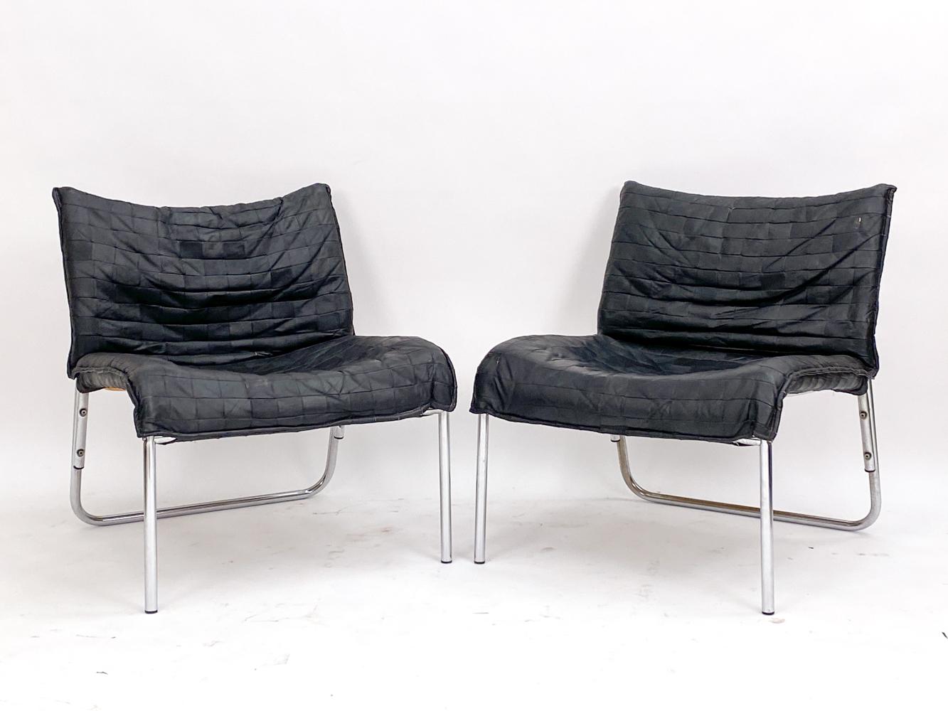 Questo set di sedie vintage di Ikea è stato progettato da Gillis Lundgren per Ikea Svezia. Apparse per la prima volta nel catalogo Ikea del 1979, queste sedie sono conosciute come 