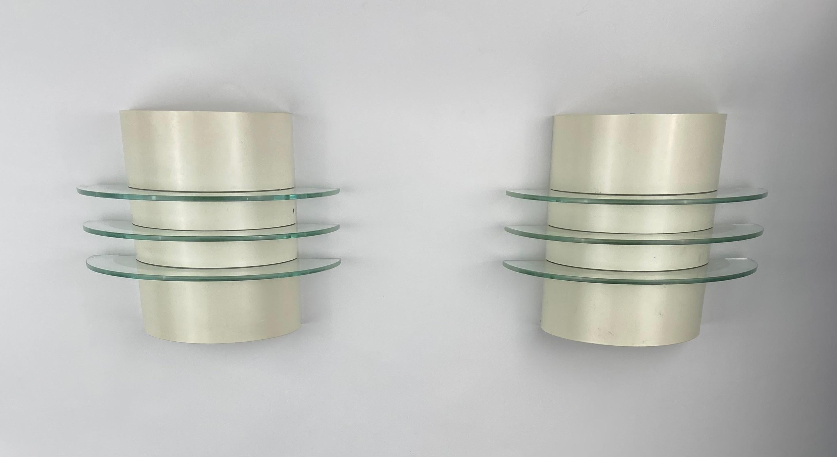 Mid-Century Modern Pair of Ikea wall lights For Sale