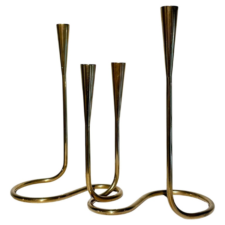 Illums Bolighus Candelabras, Late 1950s, offered by Sella Studio