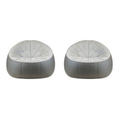 Pareja de impecables sillones otomanos de Noé Duchaufour-Lawrance para Ligne Roset